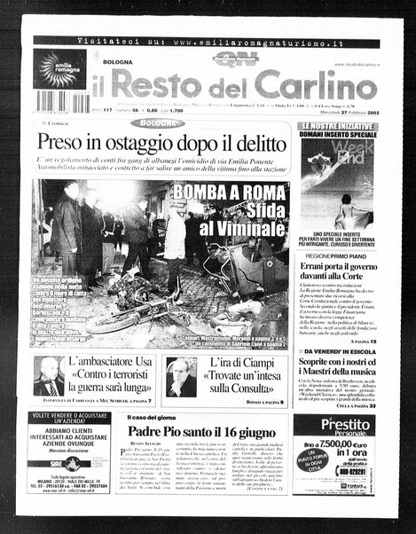 Il Resto del Carlino : giornale dell'Emilia